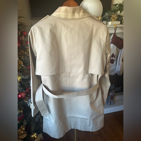 Burberry Sandridge belted cotton-gabardine trench coat 6 8 brand new AUTHENTIC - Picture 5 of 11